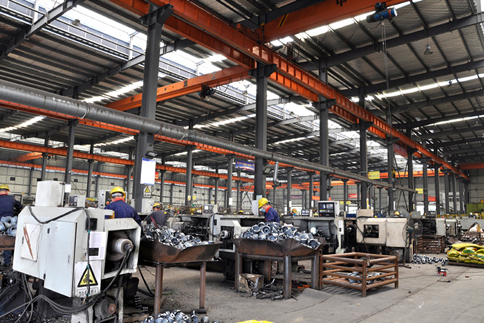 包头网架锥头车间