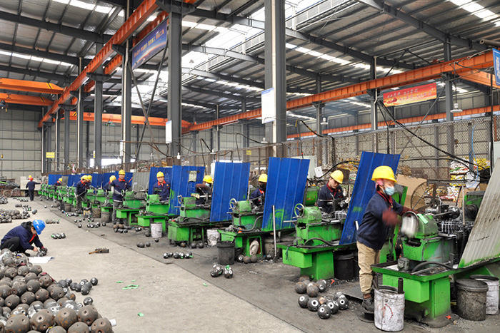 包头网架锥头车间